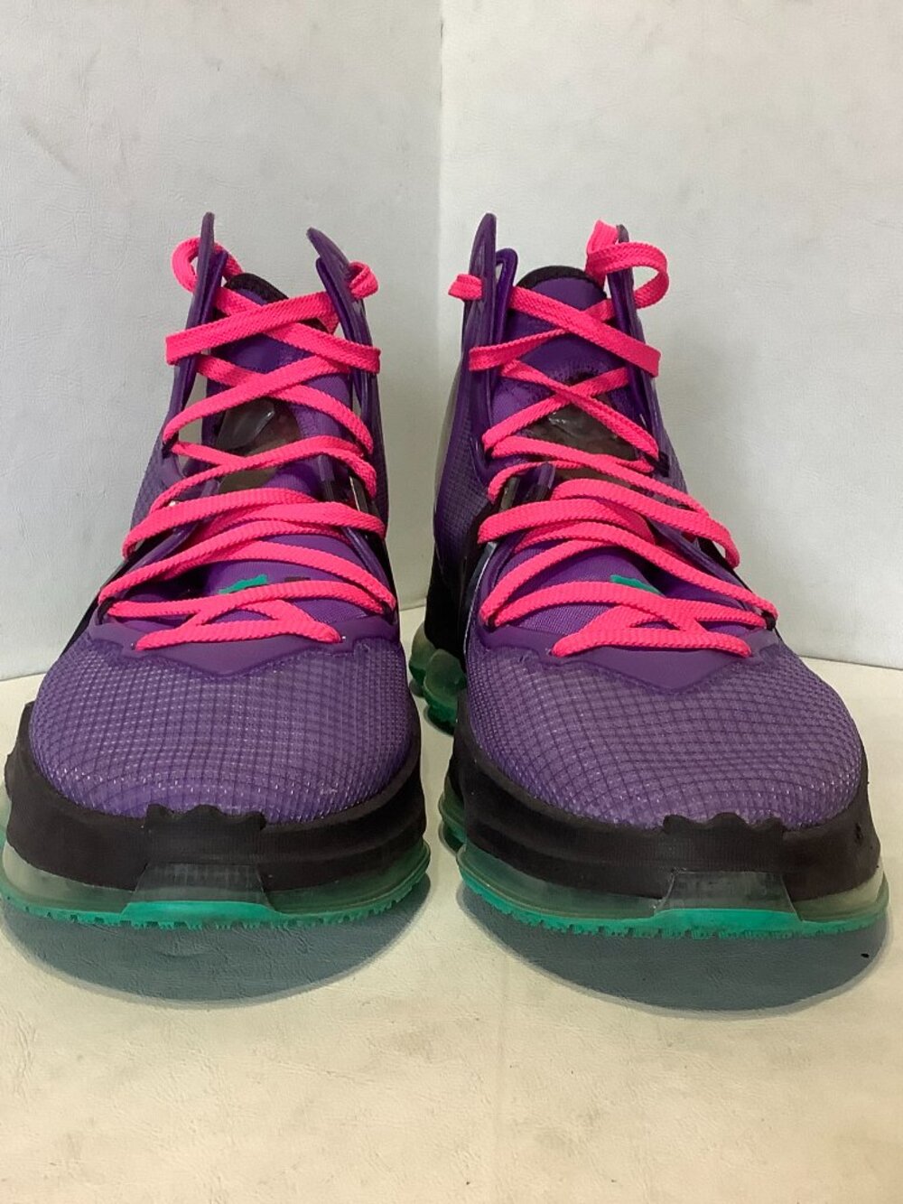 Nike LeBron 19 XIX DJ High Top Basketball Shoes Purple Pink Wild Berry Size 13 - Picture 6 of 12